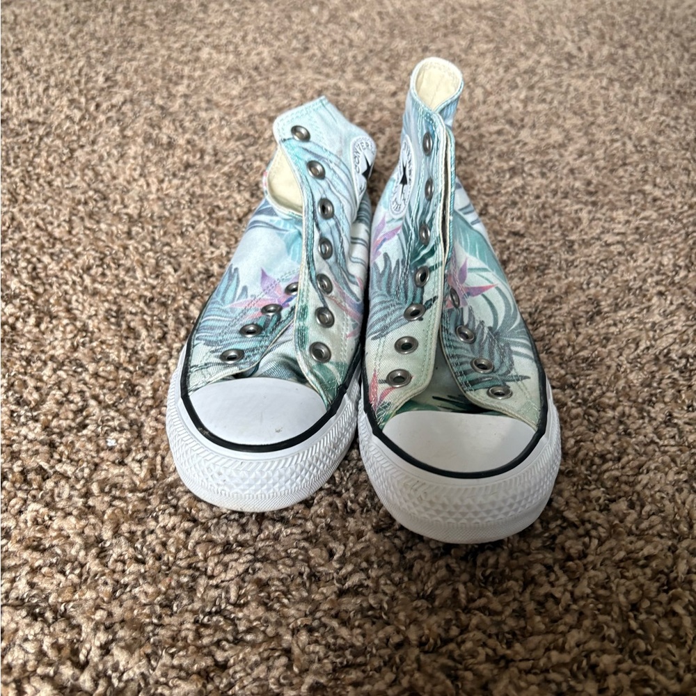 Tropical high top converse